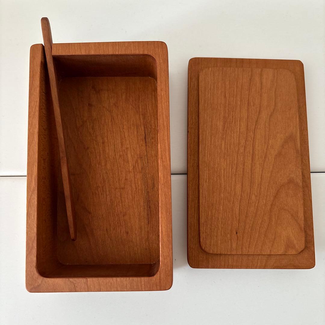 三谷龍二さん　木製バターケース