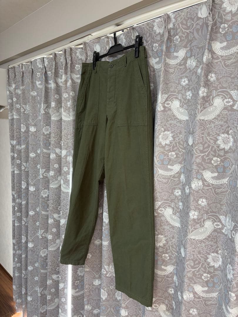 CIOTA 22AWスピンコットン　ベイカーパンツ