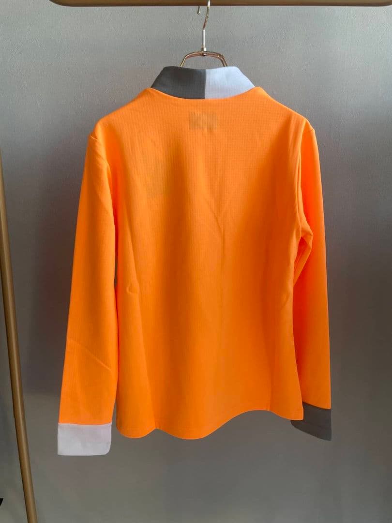 New balance　モックネック長袖ストレッチシャツ