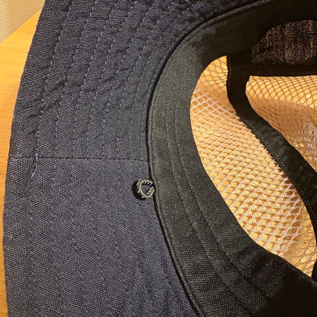 帽子 BROWN by 2-tacs mesh hat navy