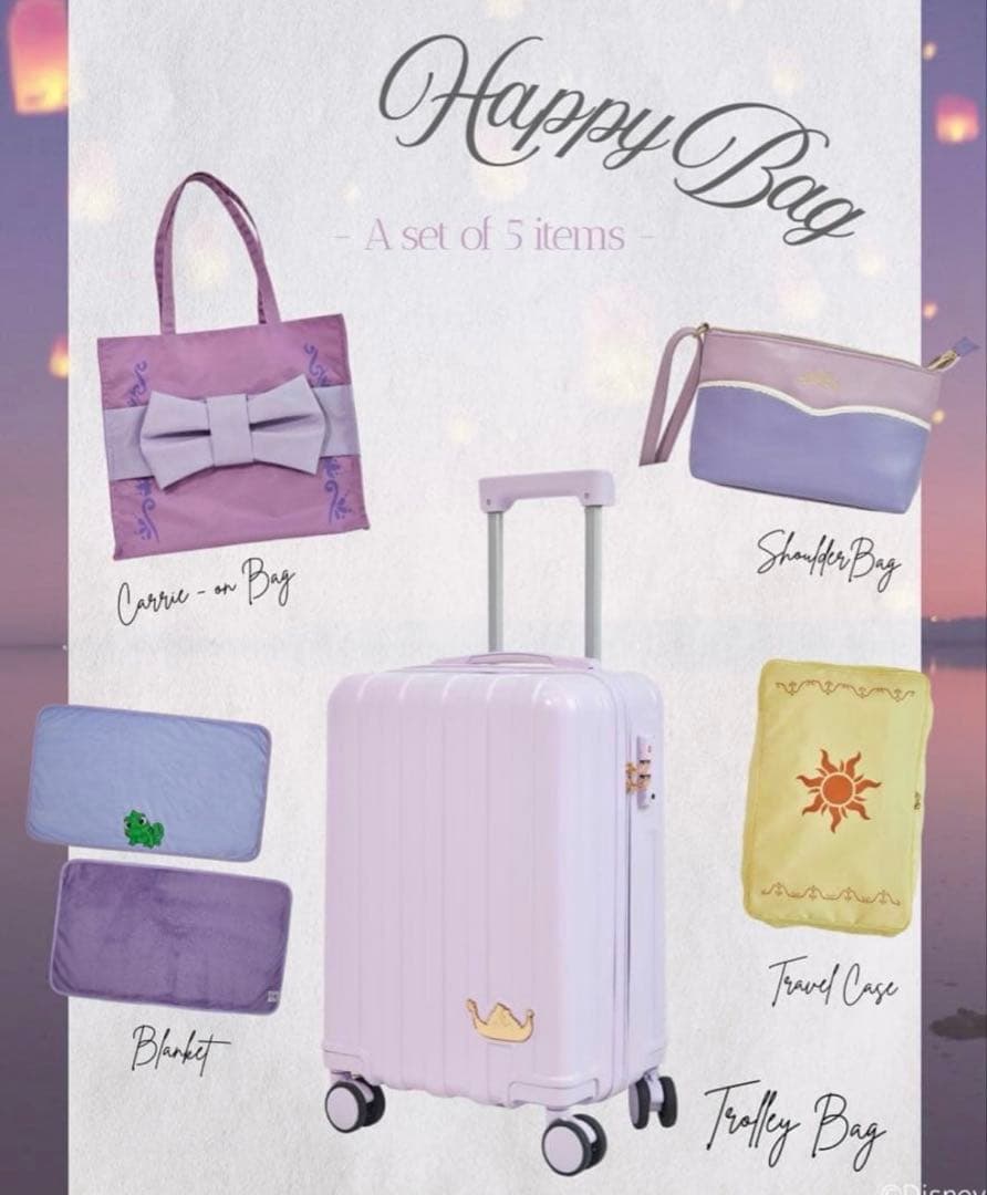 ぽむぽむ　しまむら　Disney Rapunzel ラプンツェル