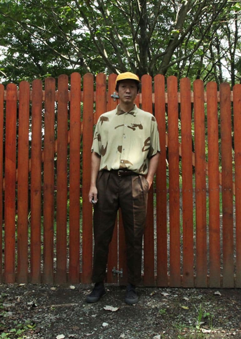 BROWN by 2-tacs テーパードスラックス　ネイビー