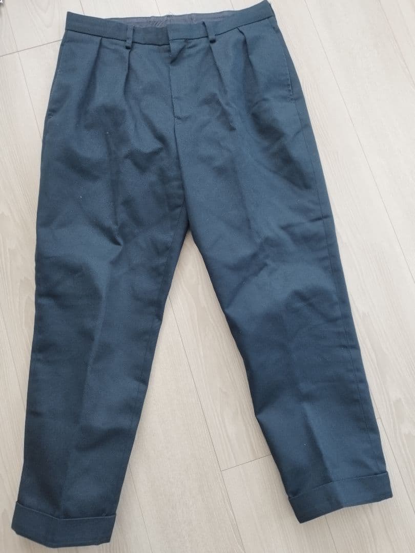 BROWN by 2-tacs テーパードスラックス　ネイビー