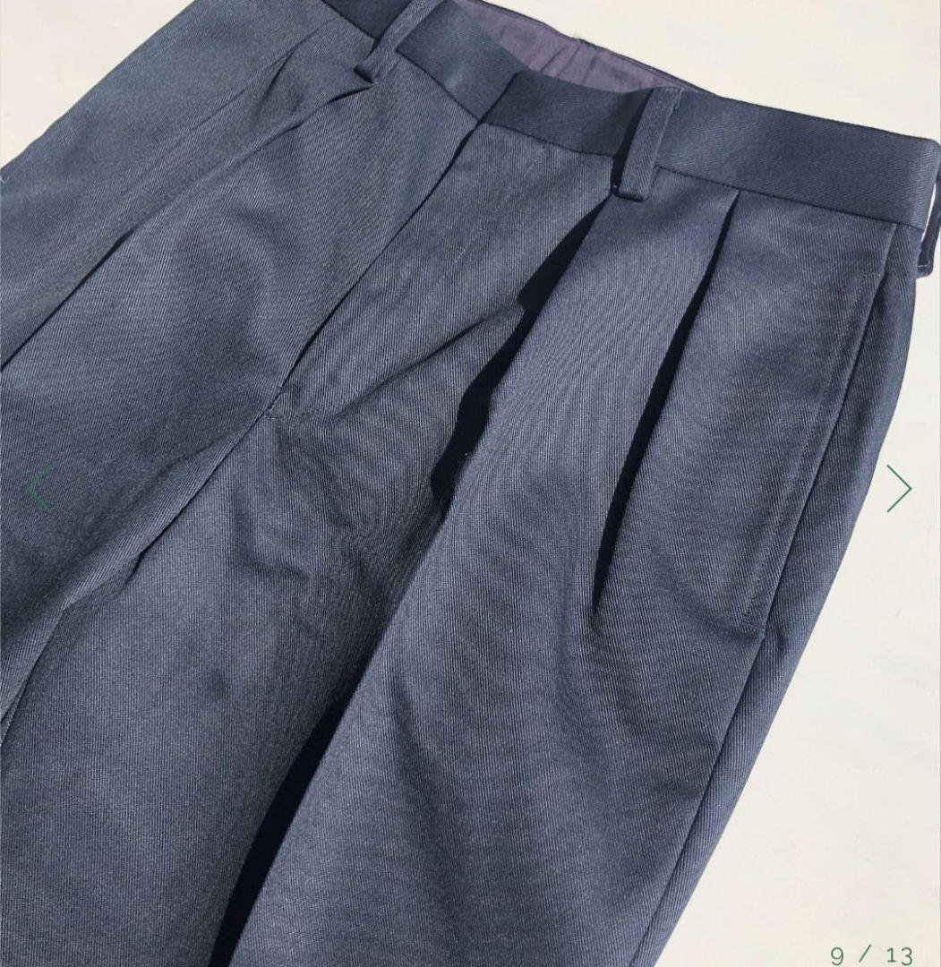 BROWN by 2-tacs テーパードスラックス　ネイビー