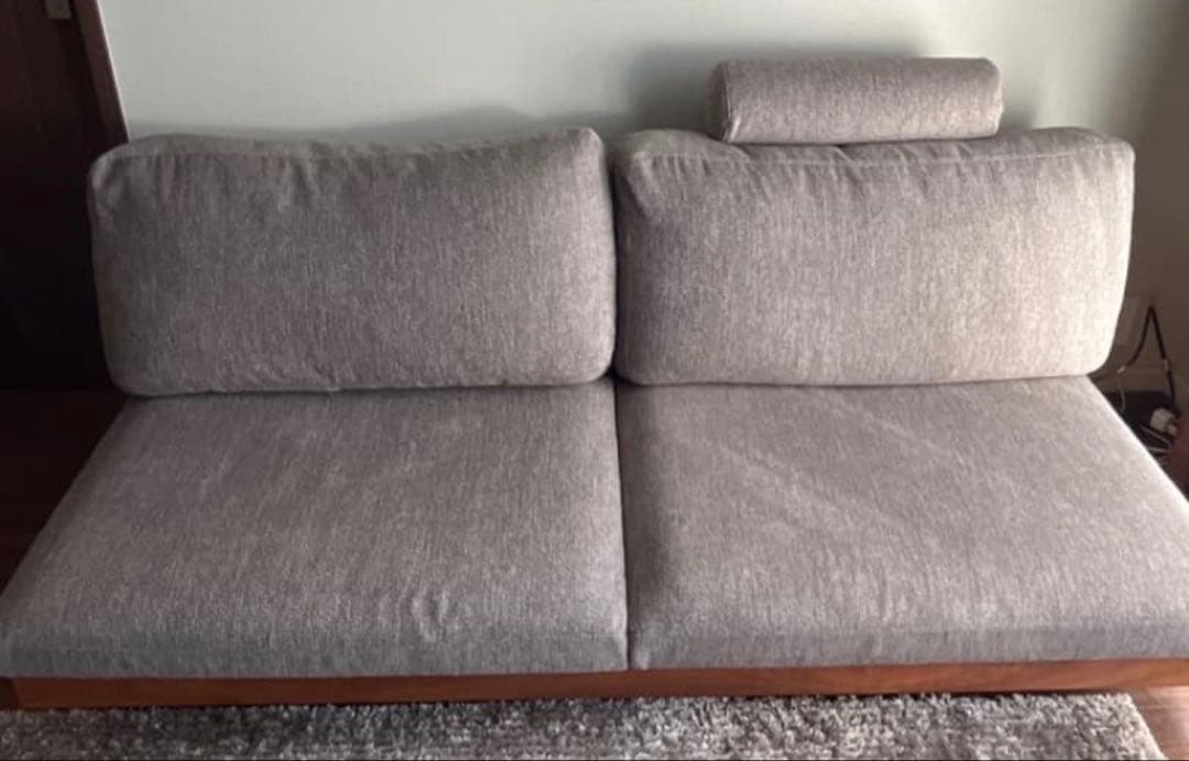 【saga】マスターウォール　デニッシュソファ　180 3シーター