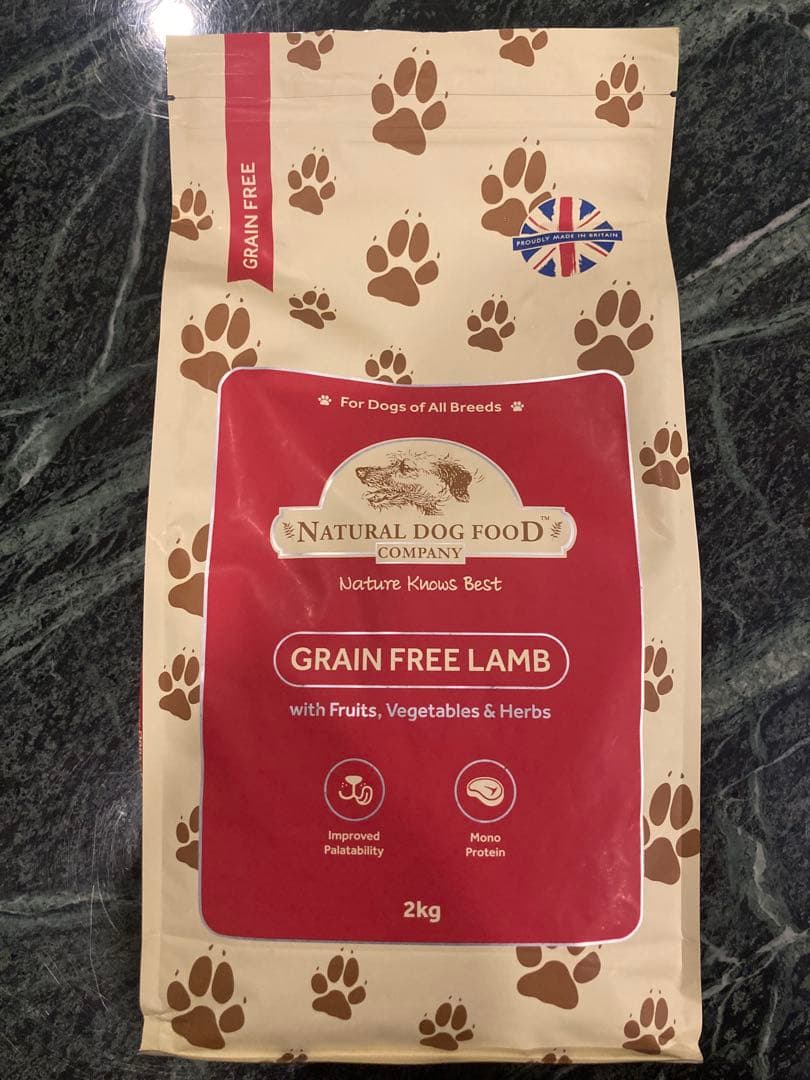 アランズナチュラルドッグフード グレインフリー ラム　2キロ×4袋セット