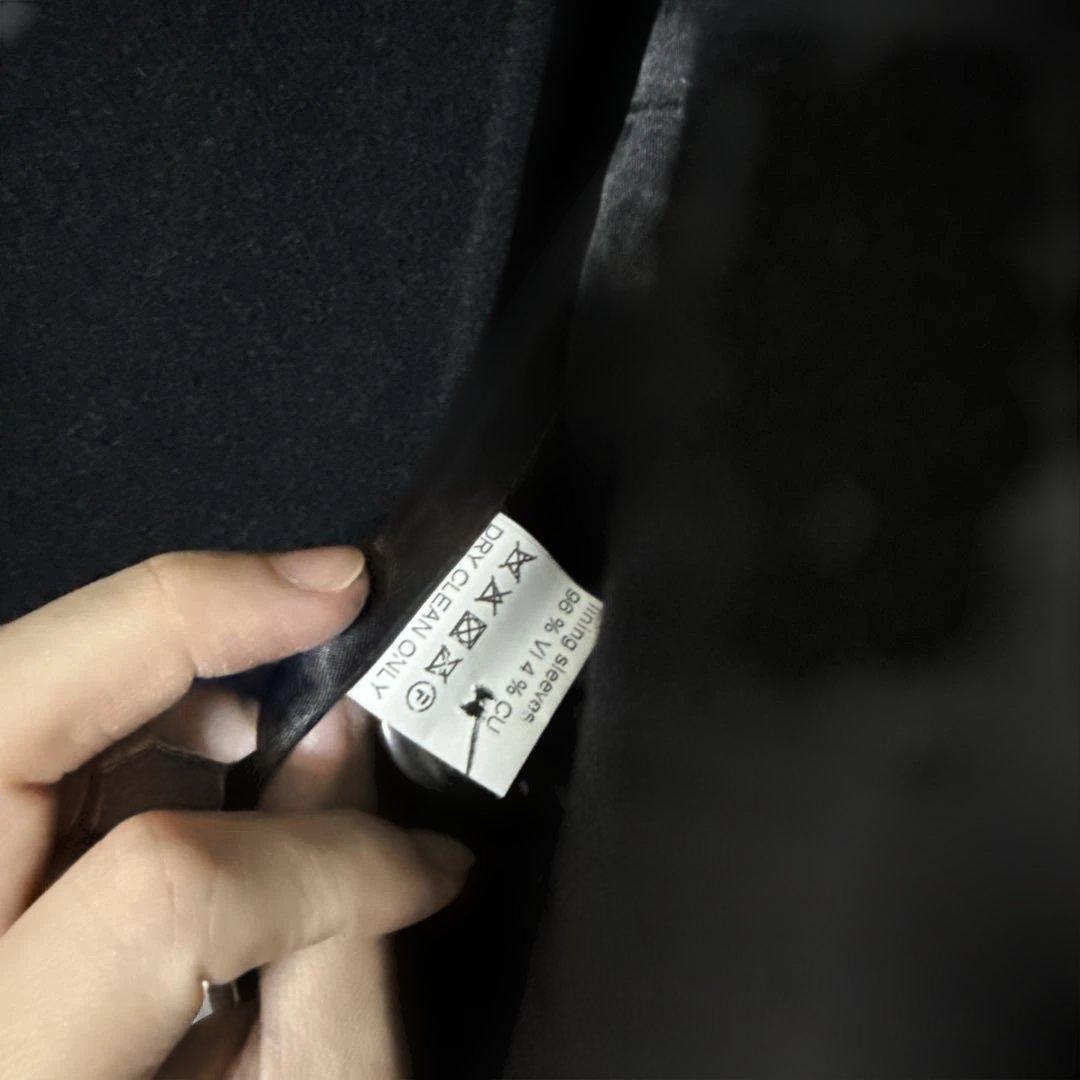 クリスヴァンアッシュ KRISVANASSCHEウール ダブルブレスト コート