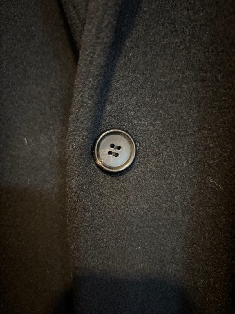 N.HOOLYWOOD ブラック　シングルボタン チェスターコート