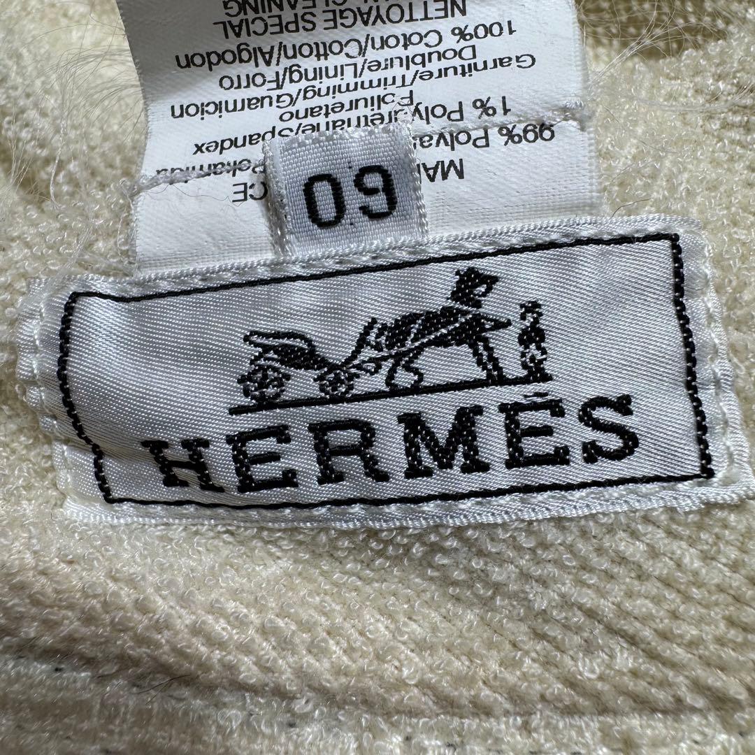 HERMES エルメス ネイビー バケットハット