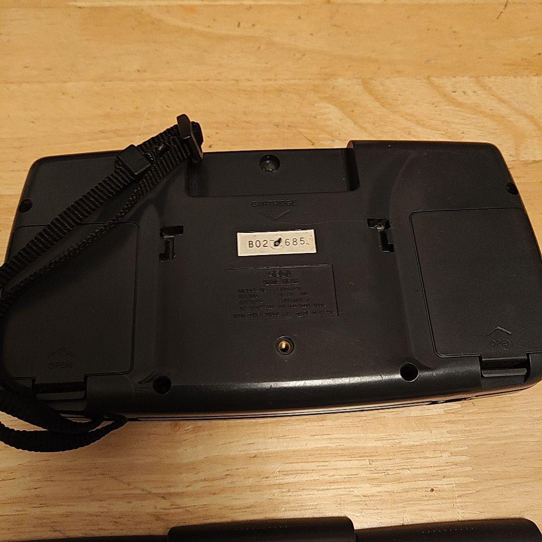 ゴ*ク様 セガ ゲームギア 本体とゲームカートリッジ6本