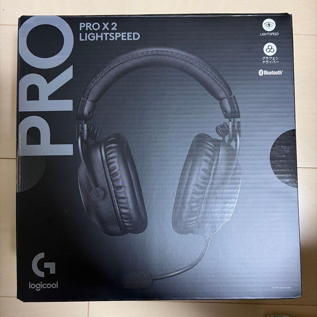 Logicool g pro x2 LIGHTSPEED 、 一度使用