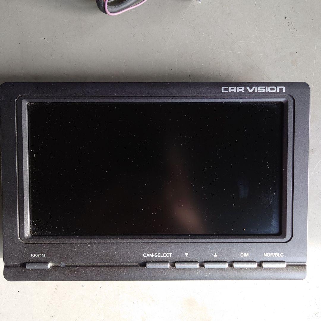 CAR VISION CM-7220　バックモニター、カメラ、配線セット