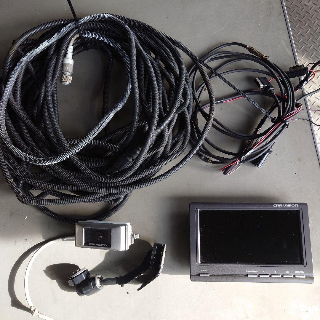 CAR VISION CM-7220　バックモニター、カメラ、配線セット