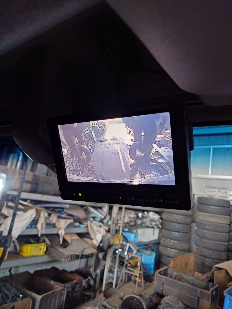 CAR VISION CM-7220　バックモニター、カメラ、配線セット