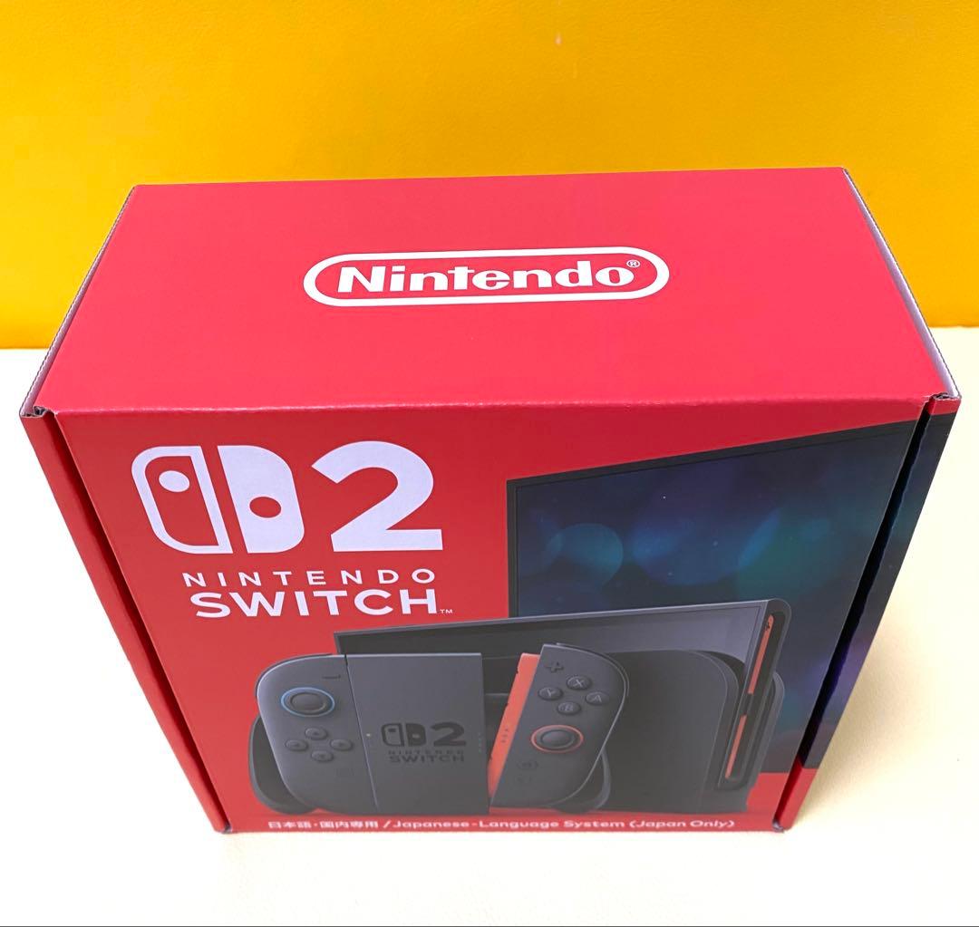【新品未開封、メーカー保証書付】任天堂Switch 2（日本語版)
