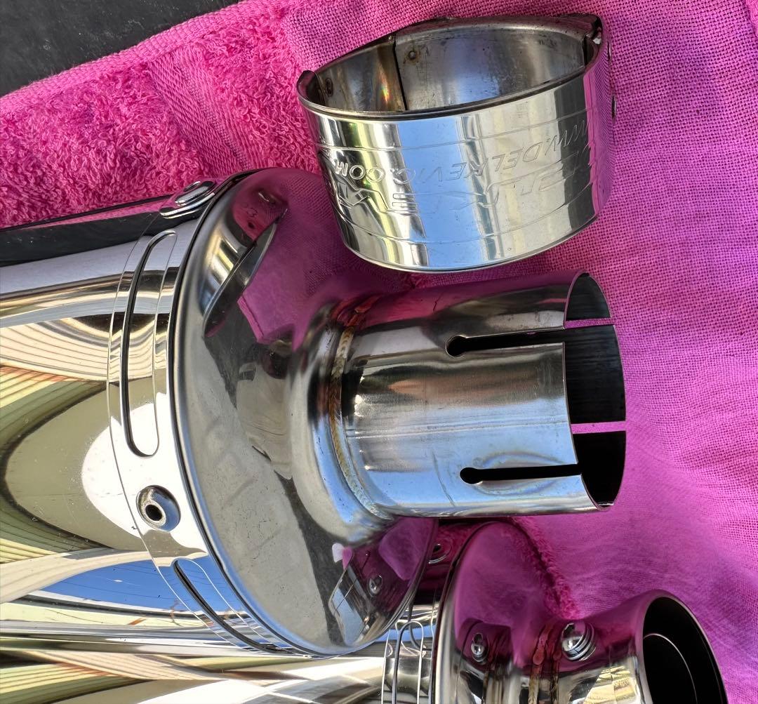 DELKEVIC ZZR1400-ZX14（06〜11モデル）スリップオン