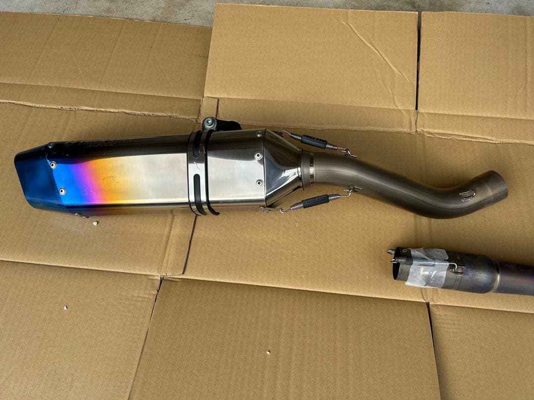 カワサキ　ZX-25R フルエキゾーストマフラー IKAZUCHI 政府認証