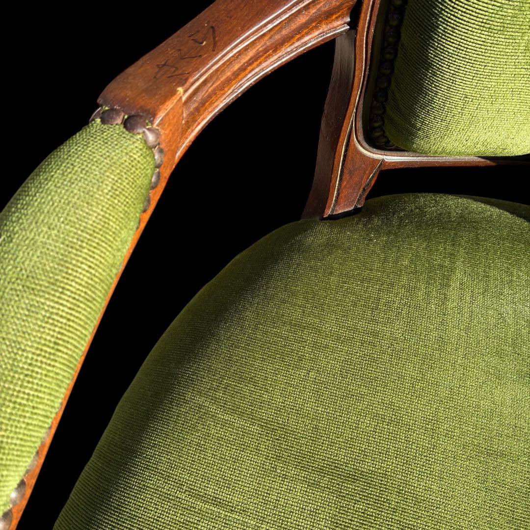 アンティーク　ロココ調　椅子　Ｂ