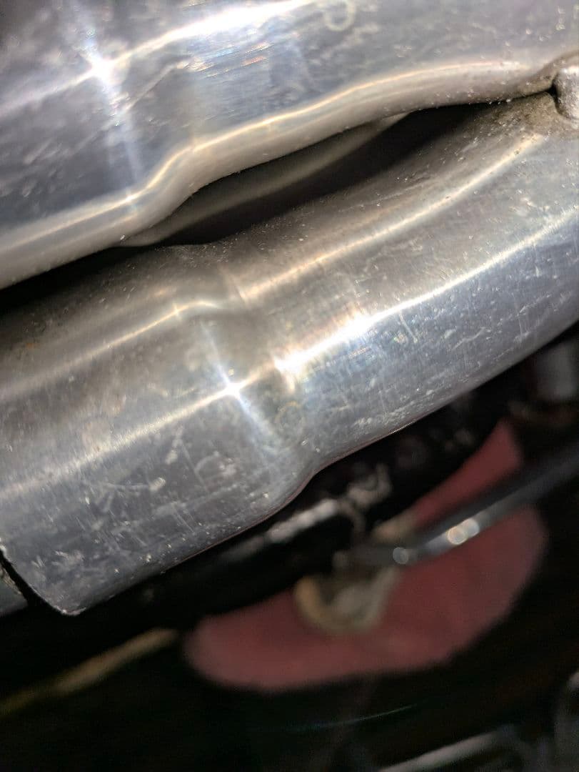 ss!!CBX400F用 45φプロタッチマフラー　ノーカット