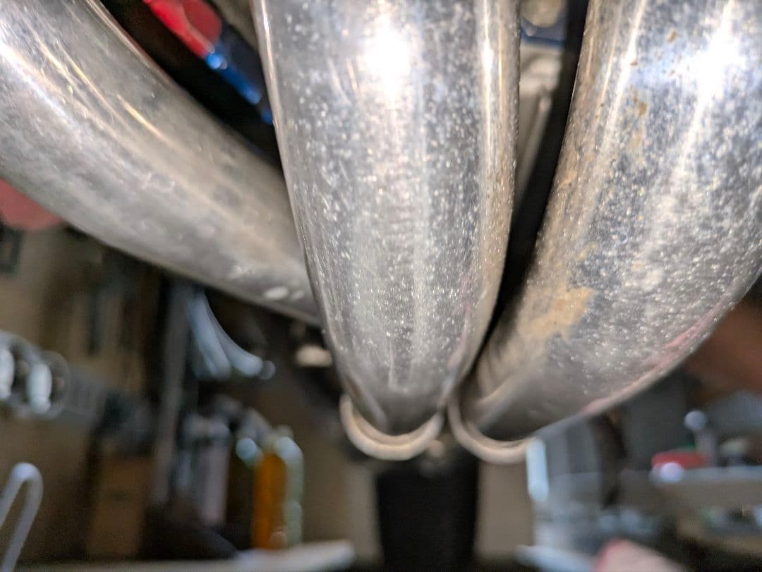 ss!!CBX400F用 45φプロタッチマフラー　ノーカット