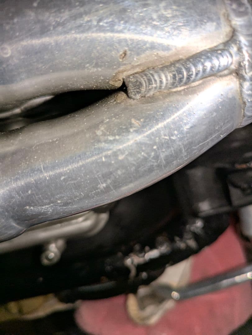 ss!!CBX400F用 45φプロタッチマフラー　ノーカット