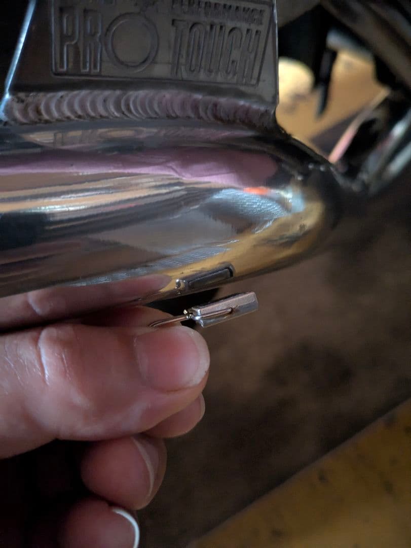 ss!!CBX400F用 45φプロタッチマフラー　ノーカット