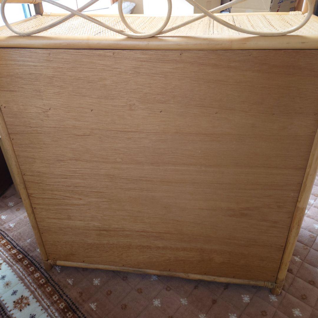 籐籠　ランドリーチェスト　ローチェスト