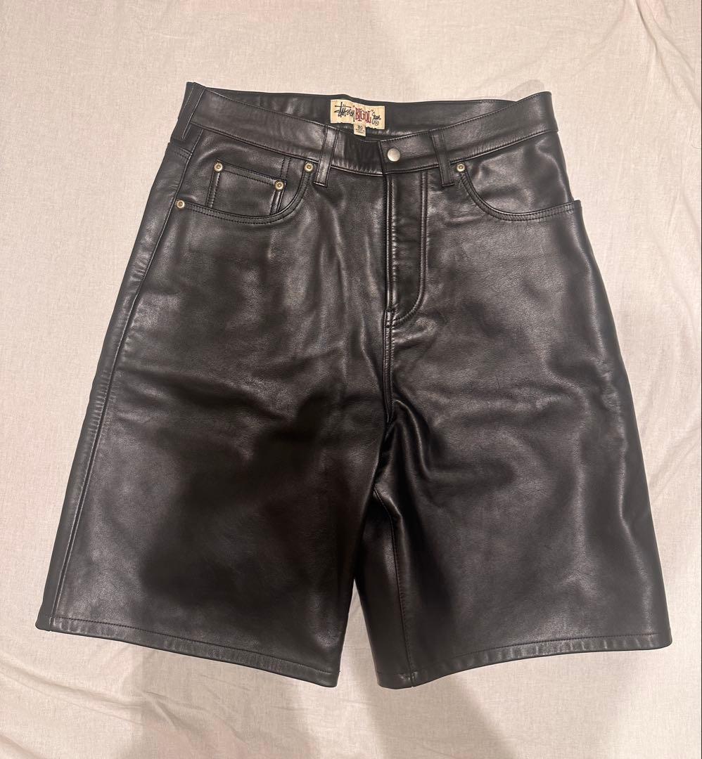 パンツ BIG OL' SHORT LEATHER stussy 30