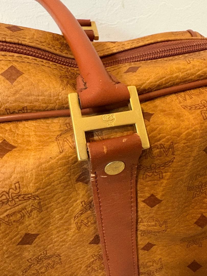 MCM ボストンバッグ 大容量　ヴィンテージ（ギャランティカードあり）