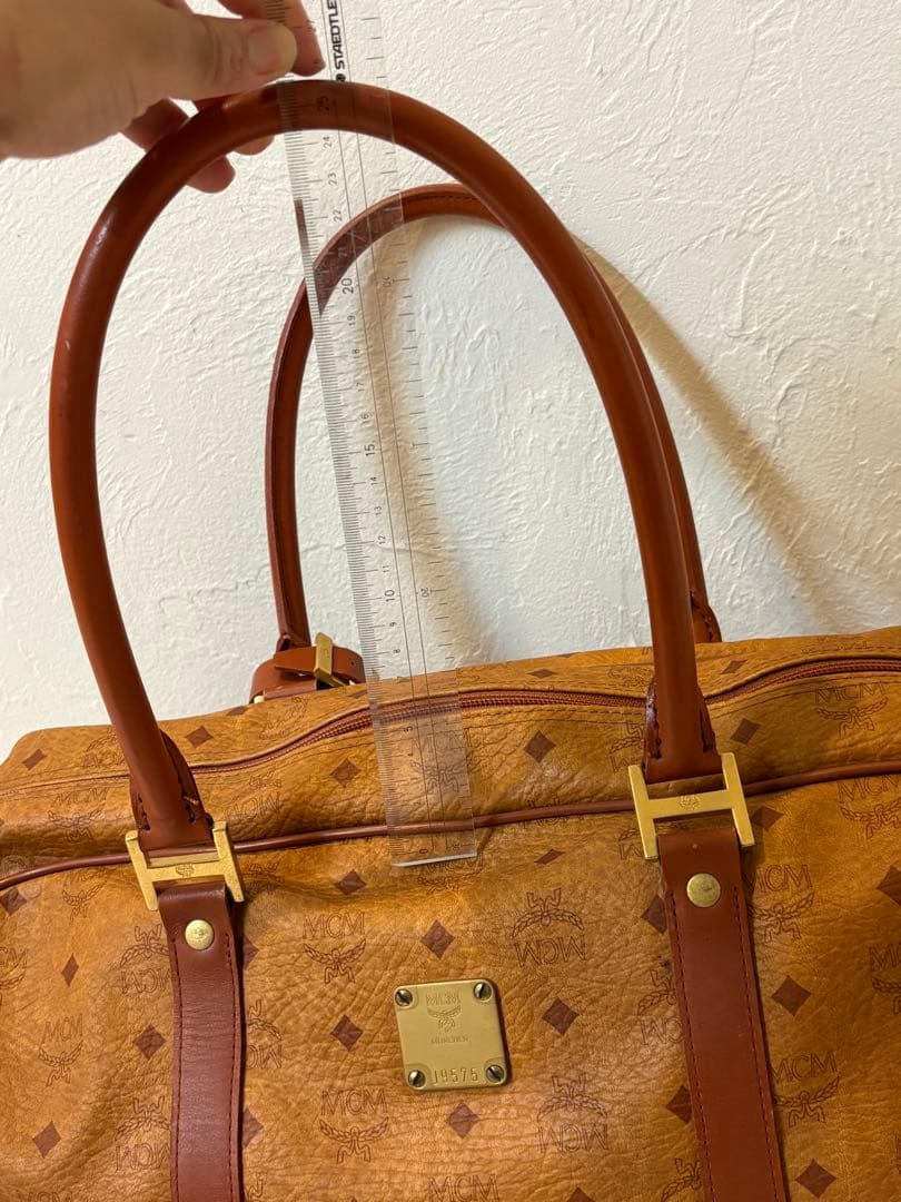 MCM ボストンバッグ 大容量　ヴィンテージ（ギャランティカードあり）