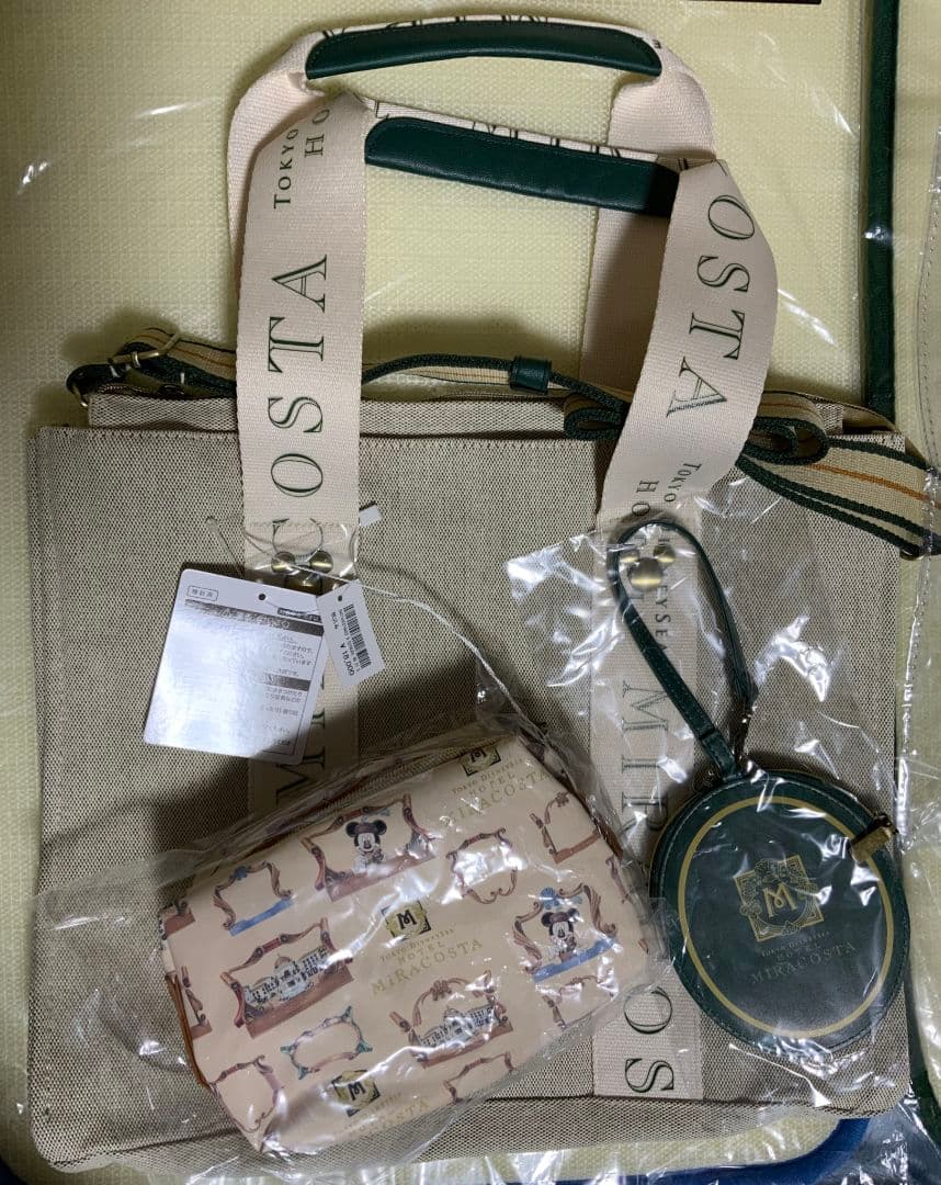 m*読様 東京ディズニーホテル　ミラコスタ　ファンスプ　トートバッグ　痛バケース