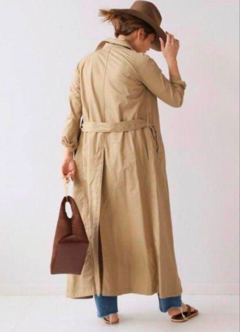 ドゥーズィエムクラス LONG TRENCH COAT ロング トレンチコート