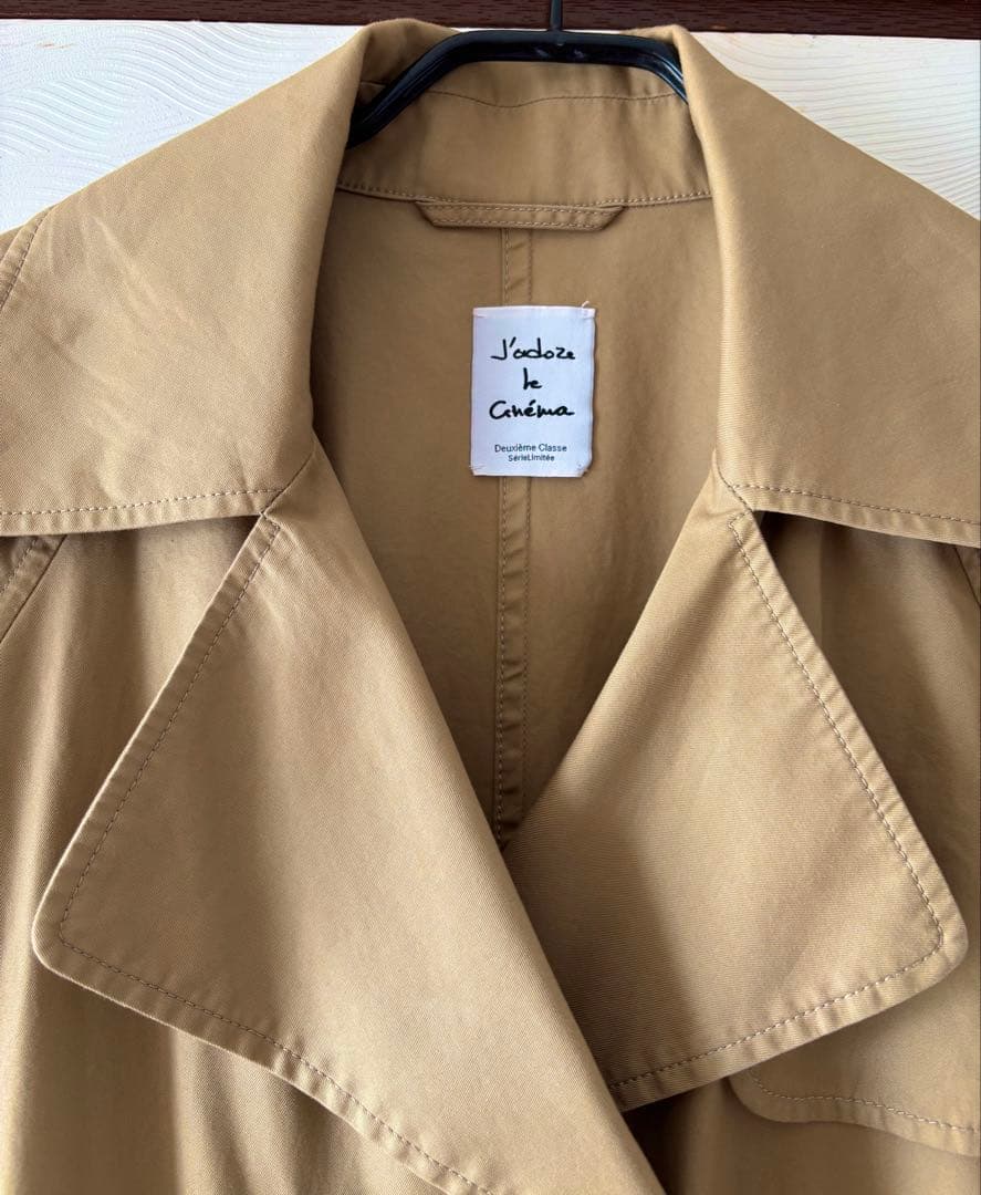 ドゥーズィエムクラス LONG TRENCH COAT ロング トレンチコート