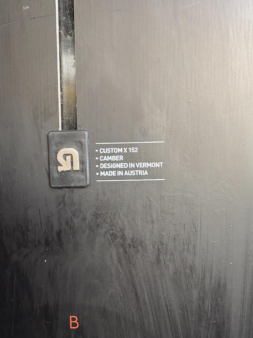 バートンスノーボード　カスタムx152㎝2015年BURTON CUSTOM X