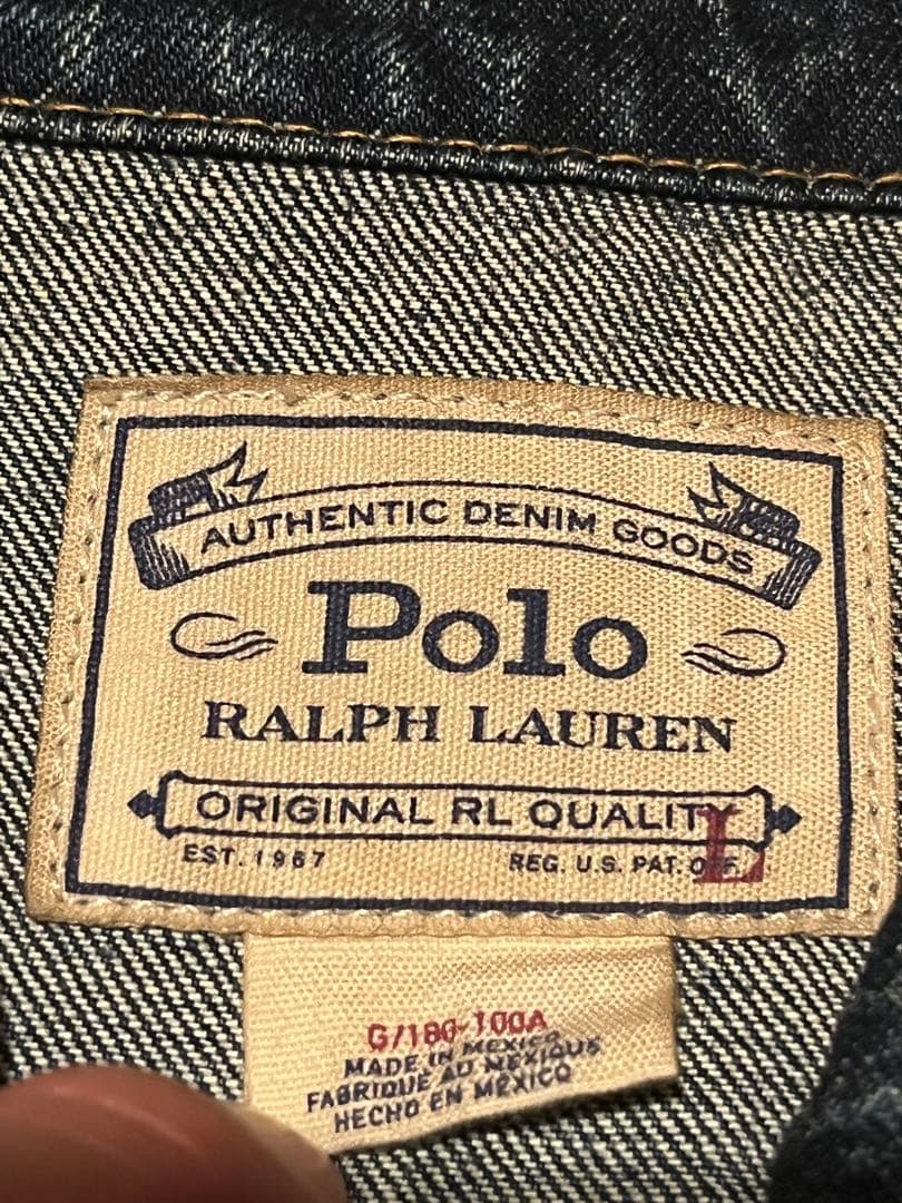 ジ*田様 POLO Ralph Laurenポロラルフローレンデニムジャケット