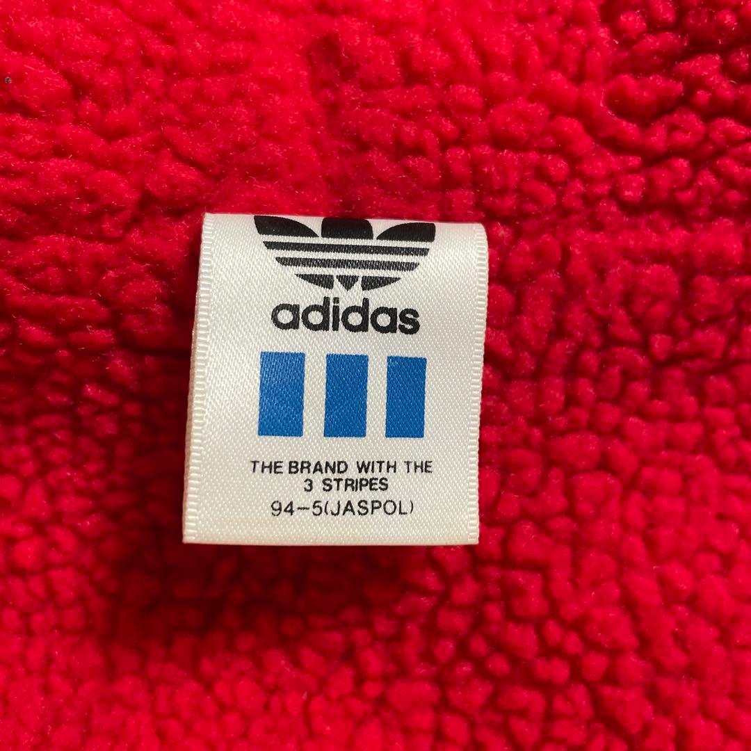 adidas ベンチコート　デサント　アディダス　ビッグロゴ　ビンテージ　裏ボア