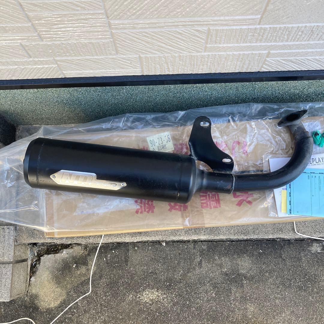 スズキZZ NRマジック　リプレイマフラー