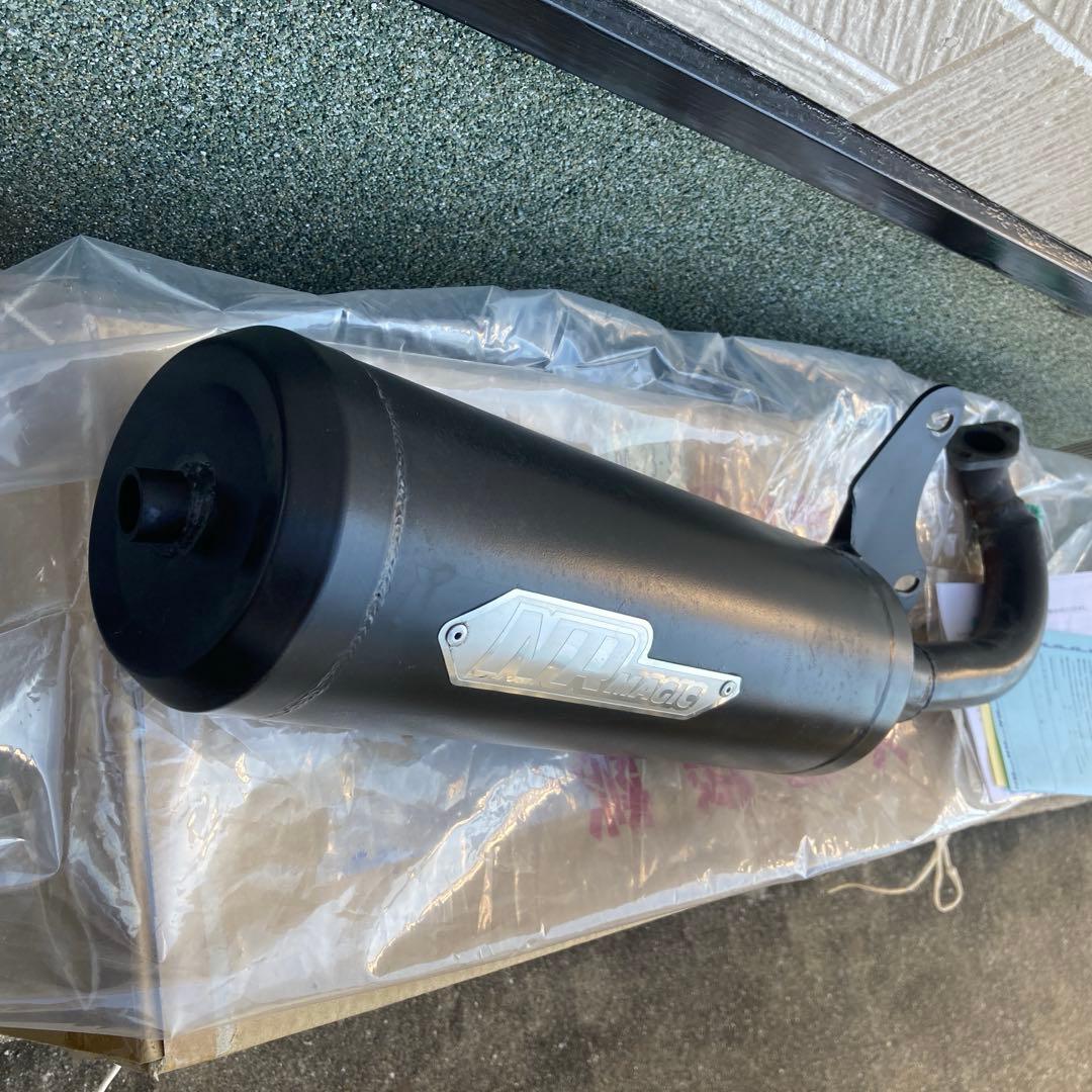 スズキZZ NRマジック　リプレイマフラー