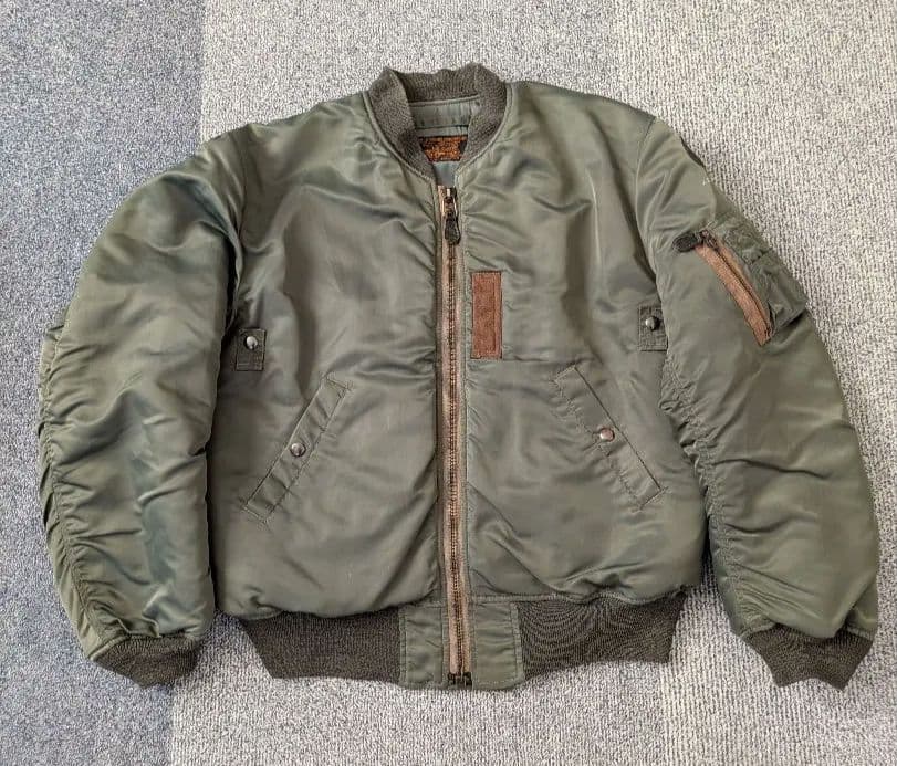 CAB CLOTHING MA-1 初期型復刻 希少XL　検:バズリクソンズ