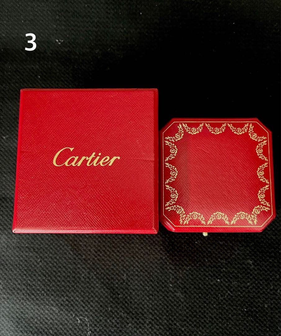 Cartier カルティエ ジュエリーケース リングケース 空箱 3セット