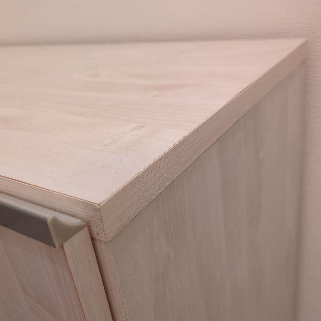 11月29日まで　送料込　幅75cm 日本製　シューズボックスシューズラック