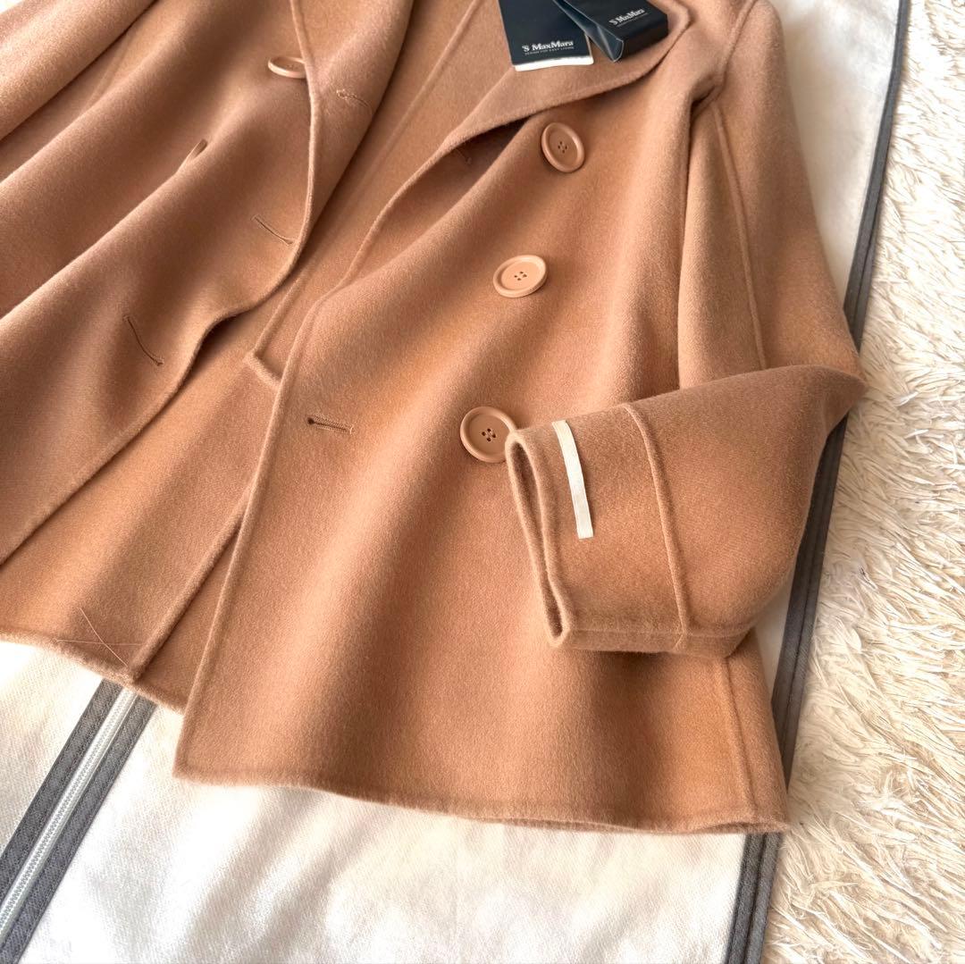 新品タグ付き‼️マックスマーラ クチートアマーノ ダブルフェイス アンゴラコート
