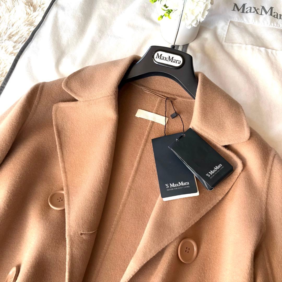 新品タグ付き‼️マックスマーラ クチートアマーノ ダブルフェイス アンゴラコート