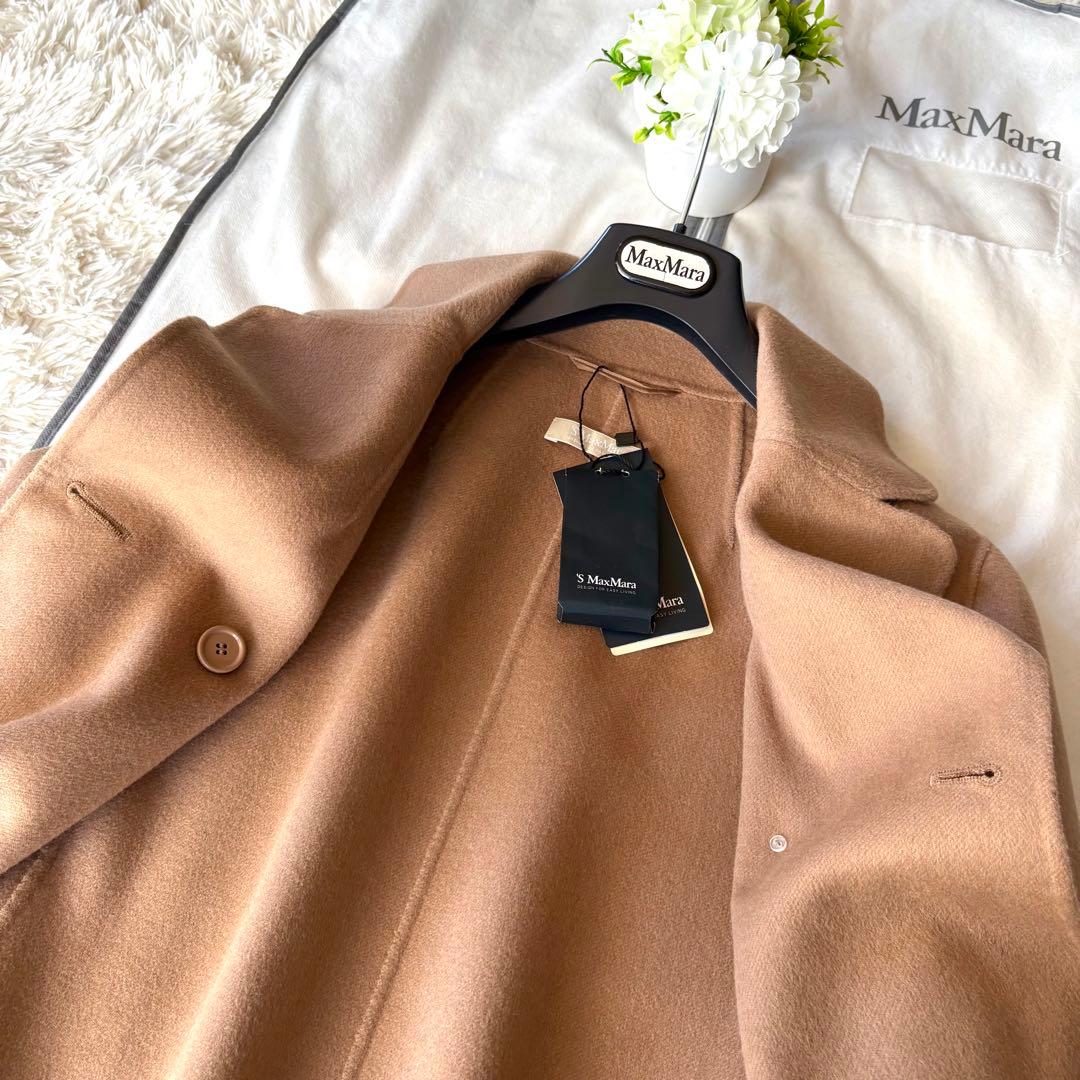 新品タグ付き‼️マックスマーラ クチートアマーノ ダブルフェイス アンゴラコート