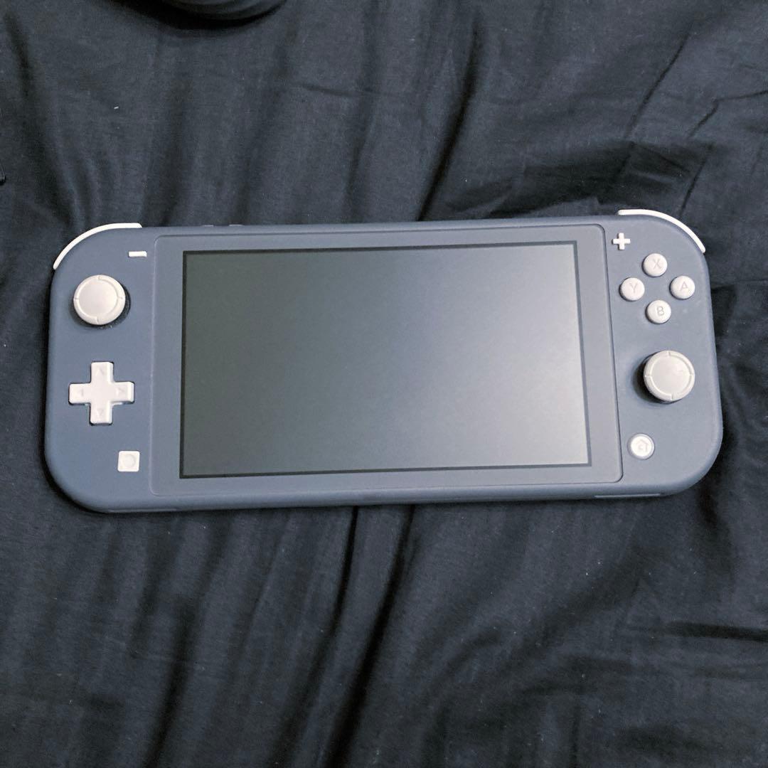 Switch Lite スイッチライト　本体　グレー　モンハンライズ