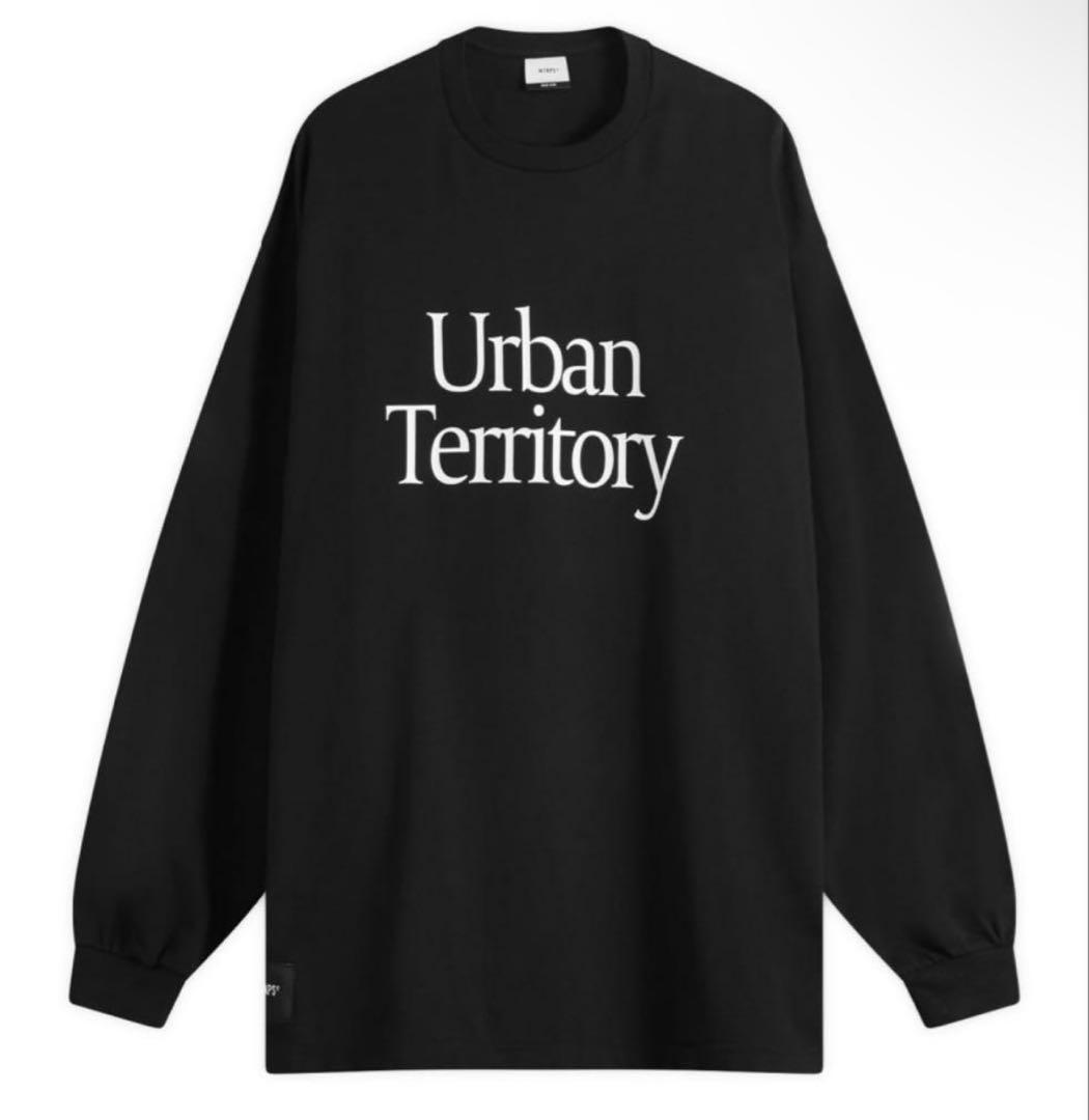 WTAPS Urban Territory 長袖　ロンT新品 ブラック