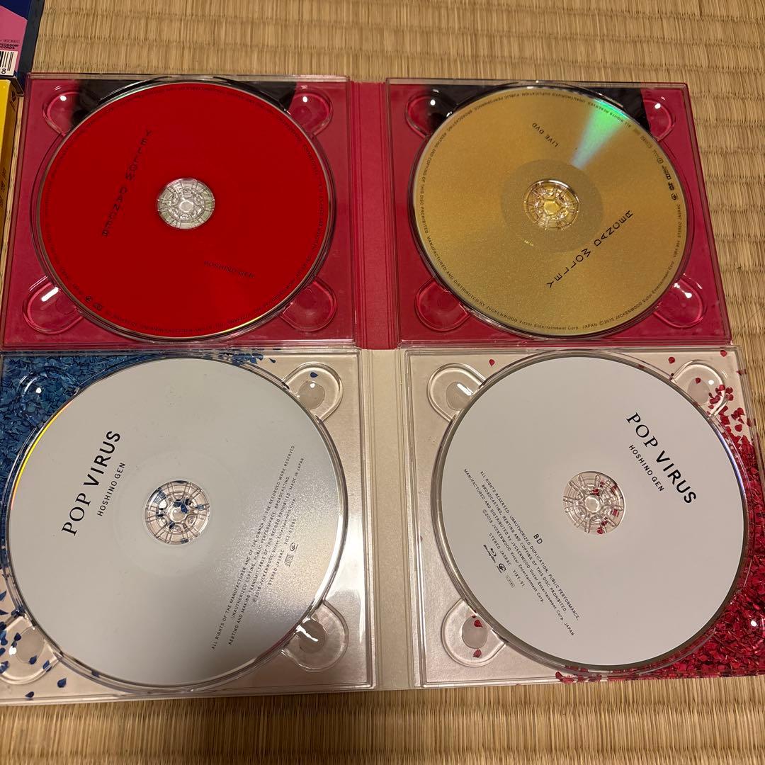 星野源CD5枚とDVD11枚セット