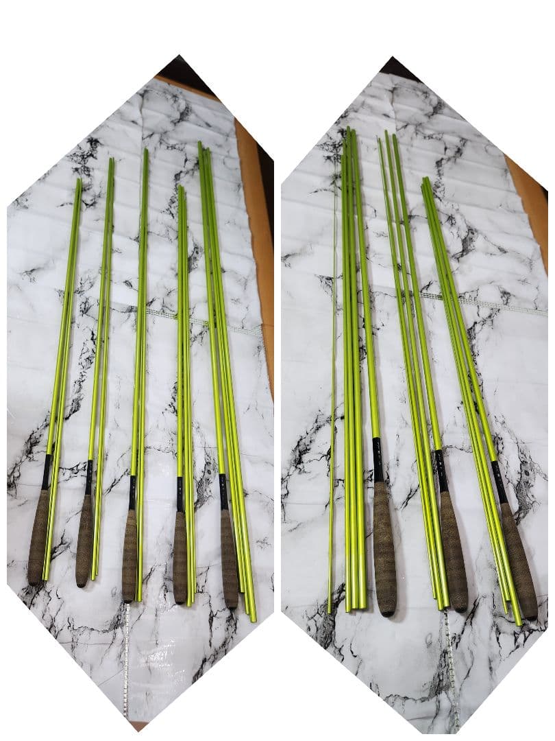 【美品】がまへら 凛刀 8,9,10,11,12,13,15,18尺 (8本)