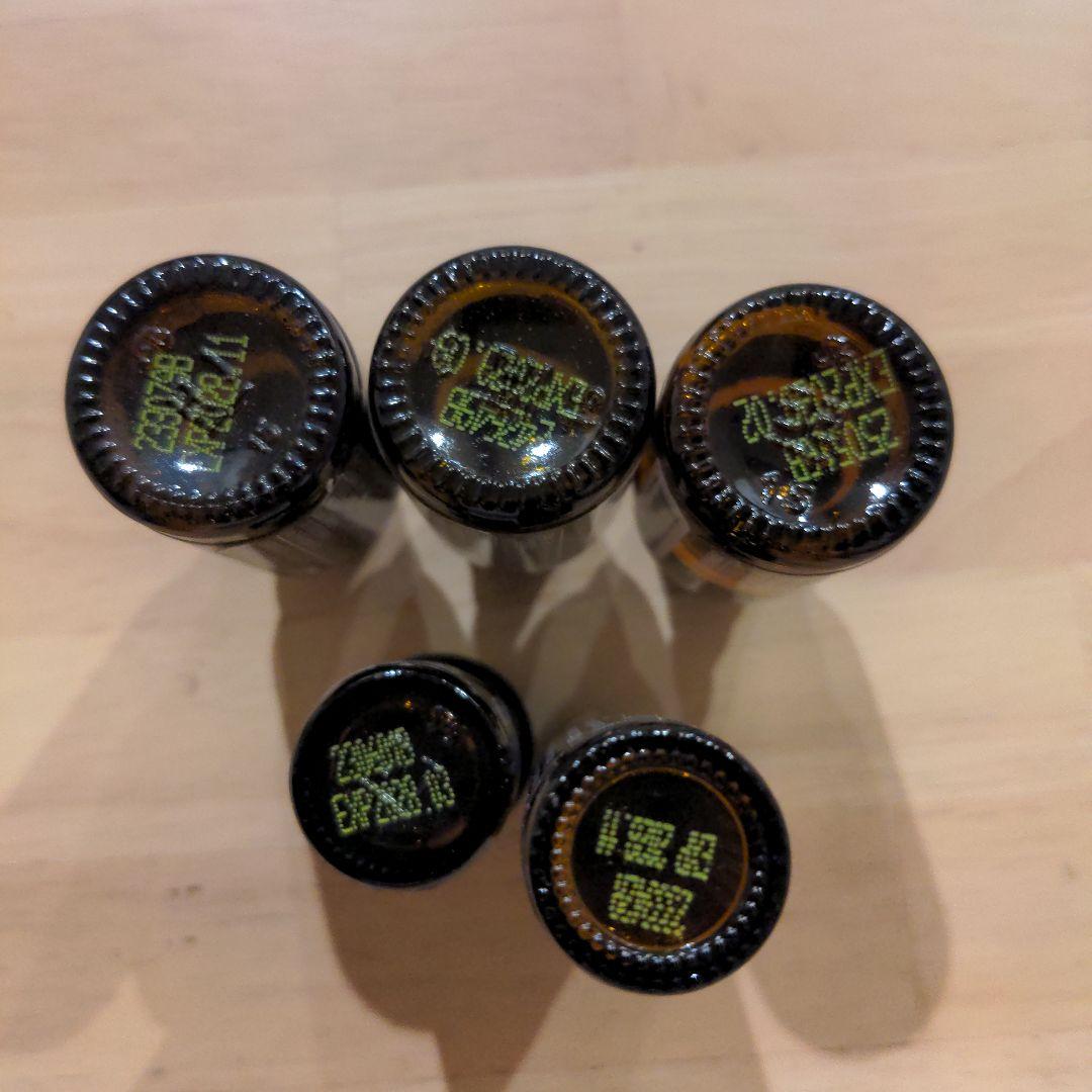 ちぃド　ドテラ　doTERRA 　エッセンシャルオイル5点　新品未開封