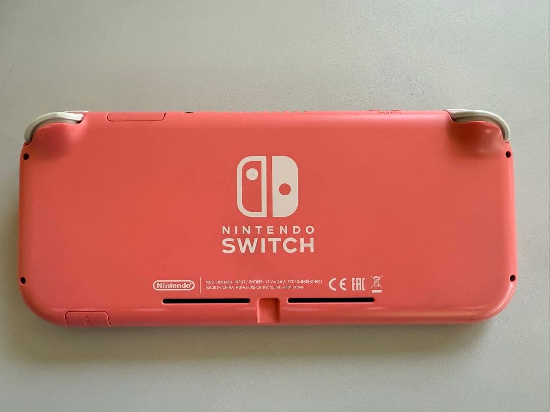 Nintendo Switch Lite ピンク本体、付属品、ケース、メモリー付